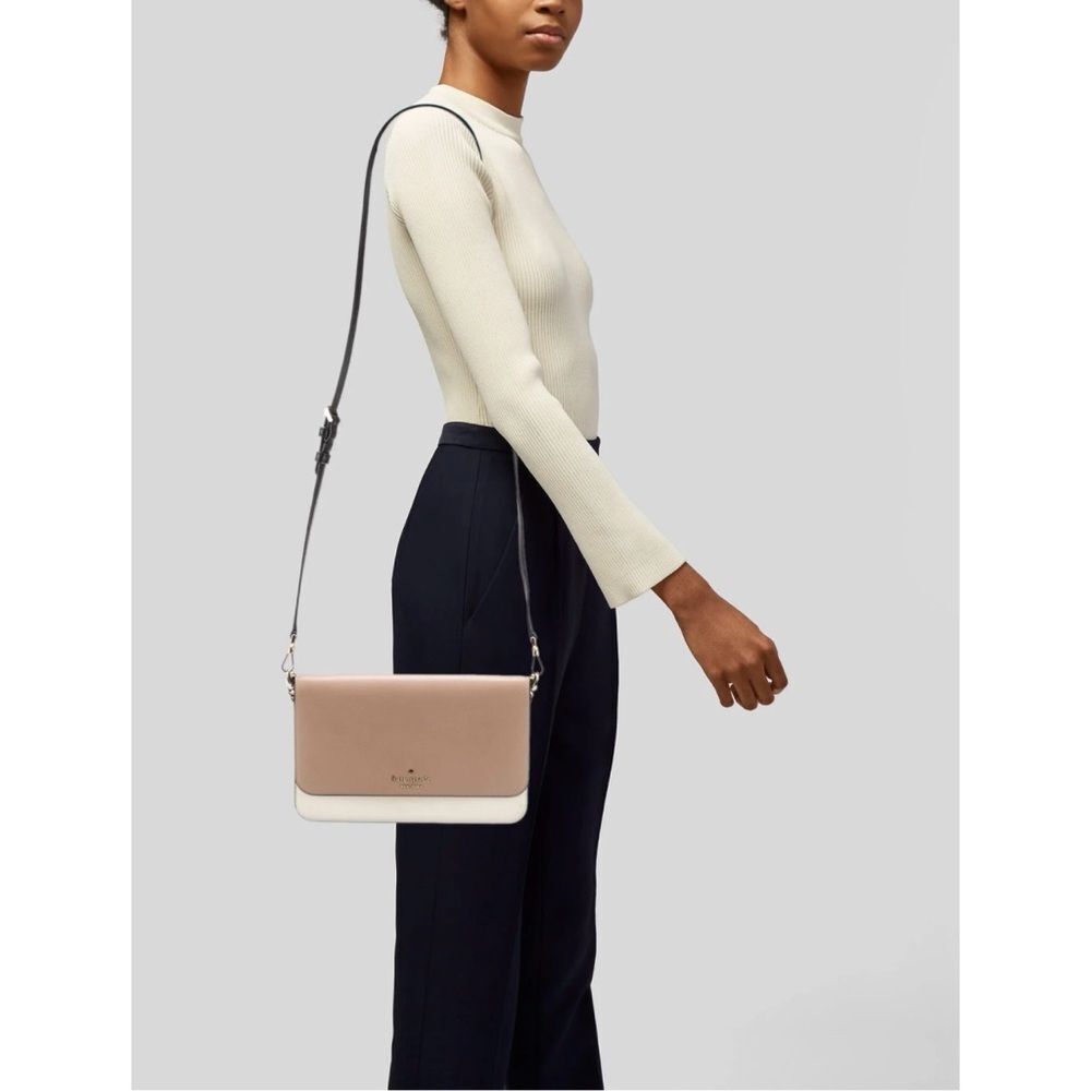 Kate Spade New York Saffiano Leather Madison Colorblock Medium Crossbody NWT